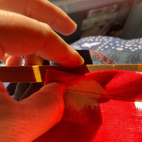 Corey Lynn Calter Anthropologie Red & Ivory Jacquard Pencil Skirt, 4 - Picture 12 of 12